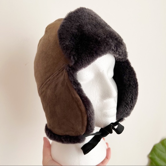 Vintage Accessories - Vintage STETSON Genuine Winter Fur Hat Size S Made In Canada